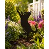 Metal Cat Garden Stakes for Outdoor Decor – Cute Cat