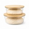 Mowhut Pizza Dough Proofing Box, Food Pizza Storage Container with