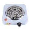 Electric Hotplate, 1000 W Travel Hob Camping Stove Temperature Adjustable