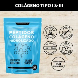 Péptidos Colágeno Hidrolizado - 500g                                                                                                                  