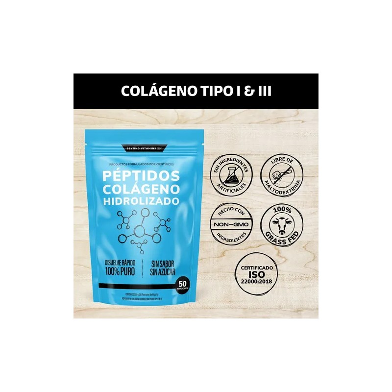 Péptidos Colágeno Hidrolizado - 500g