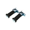 Set: 2x Co-pilote`s footpeg, round