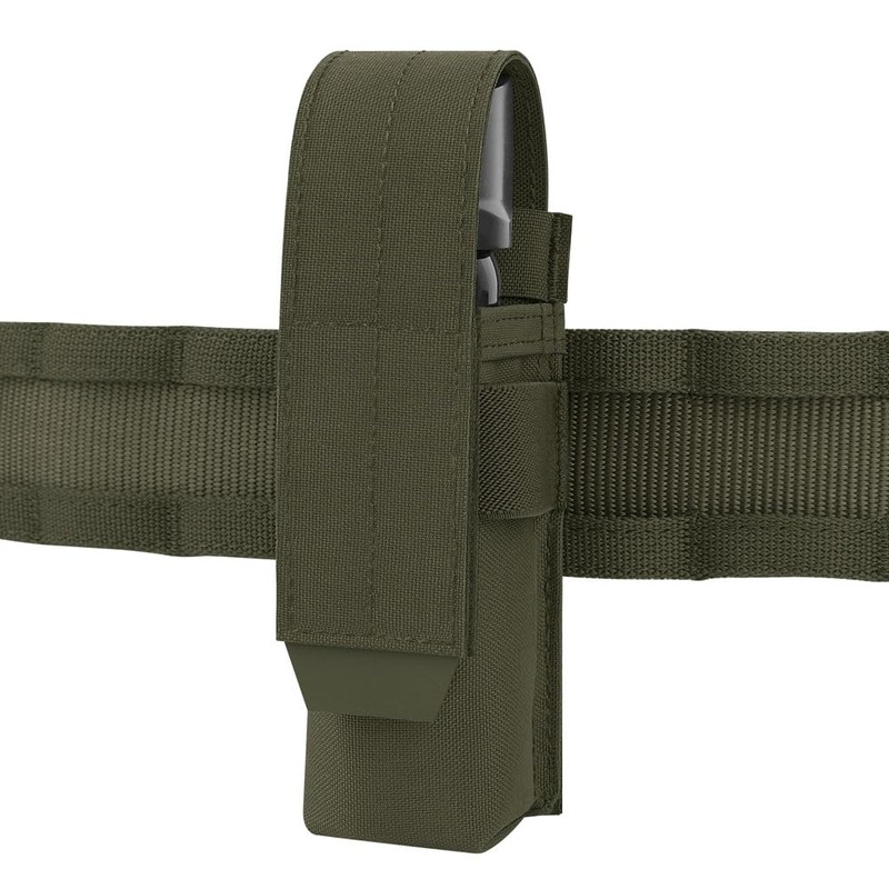 KRYDEX Flashlight Holster, Molle OC/Mace Spray Holder Adjustable Torch Carrier