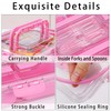 WETRBWEH Snack Box Container with Insulated Cooler Bag, Divided Serving