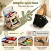 Lonchera Térmica para Mujer 11.8L, Bolsa del Almuerzo Doble Capa