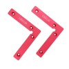 CarAngels Aluminum Complete Corner Clamp, Set of 2, Finger Scoya,