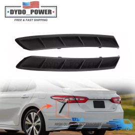 Cahuczlhoz For 2018-2021 Toyota Camry Rear Bumper Extension Trim Left & Right Side 2Pcs
