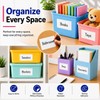 Ftumertly 4 x 6 Inch Removable Labels for Storage Bins,