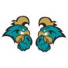 Coastal Carolina Inspired Full Size Football Helmet Decals