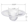Kingrol 50 Pack Stainless Steel Sink Strainer, 2-3/4 Inch Slop