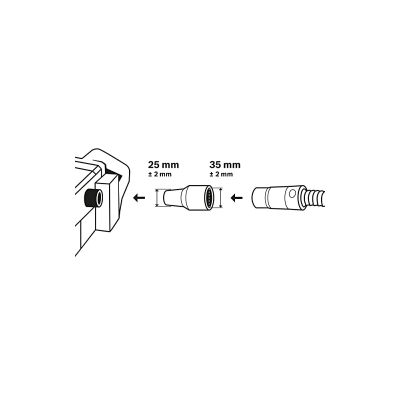 BOSCH 吸塵アダプタ 適合機種:リチウムイオンバッテリー工具 1600499005