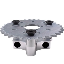 UAUS 32 T Sprocket with CNC Adapter Fit 1.5 inch hub 415 Chain 49cc 50cc 66cc 80cc 2 Stroke Motorized Bike Motorised Bicycle