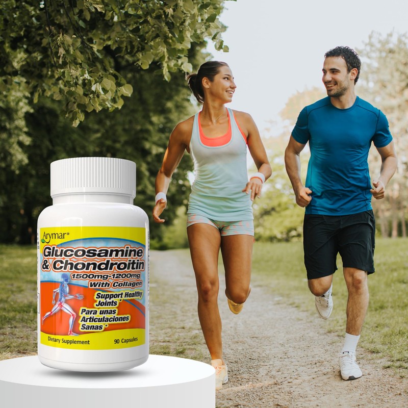 ARYMAR Glucosamine 1500 mg and Chondroitin 1200 mg with Collagen