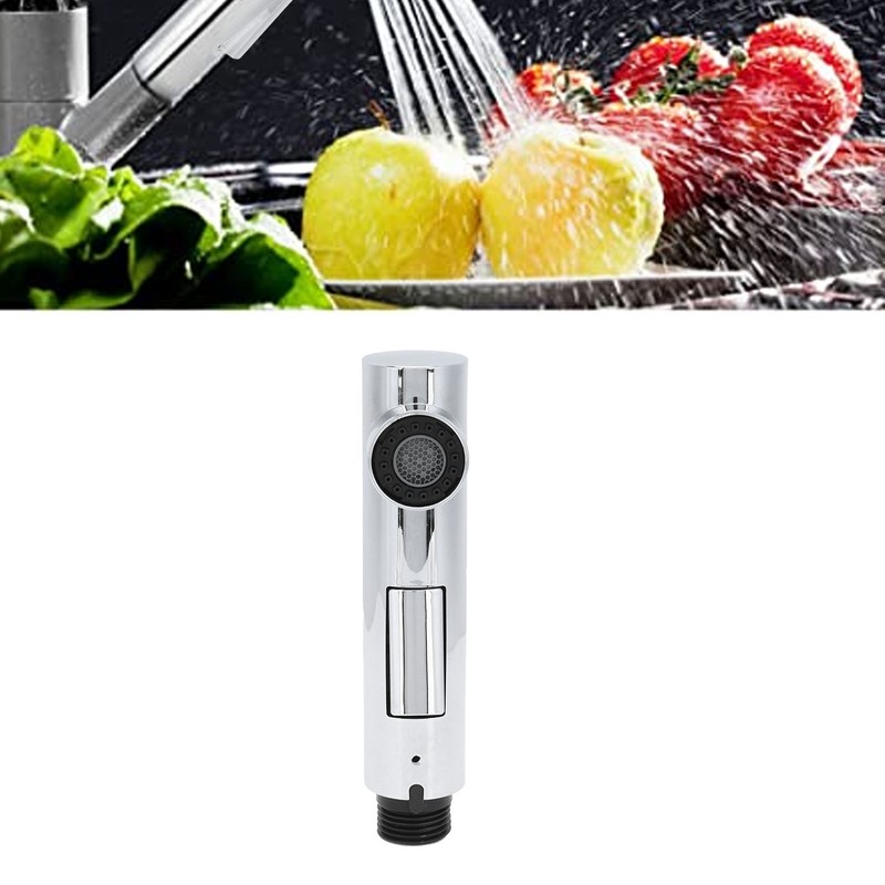 G1/2 Pull Out Faucet Spray Shower Head Kitchen Bathroom Sink