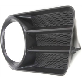 DAT AUTO PARTS Left Driver Side Fog Lamp Light Hole Bezel Cover Insert Replacement For 2002-2005 Ford Explorer, Explorer Limited, and Eddie Bauer Black Textured 1L2Z17K946BAB FO1036105