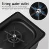 Pitcher Rinser, Stainless Steel Kitchen Sink Glass Rinser with Drain