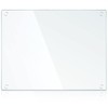 Hoolerry Large Tempered Glass Cutting Board for Kitchen Clear Cutting