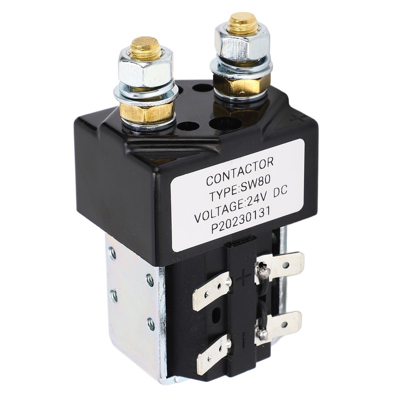 24V Contactor Relay Metal Alloy 100A High Performance Replacement for