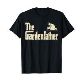 Gardening The Gardenfather Gardener Plant Lover Mens Vintage T-Shirt