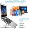 AMXGPT Aluminum Alloy Laptop Stand, Ergonomic, Foldable, Adjustable, Durable, Lightweight,