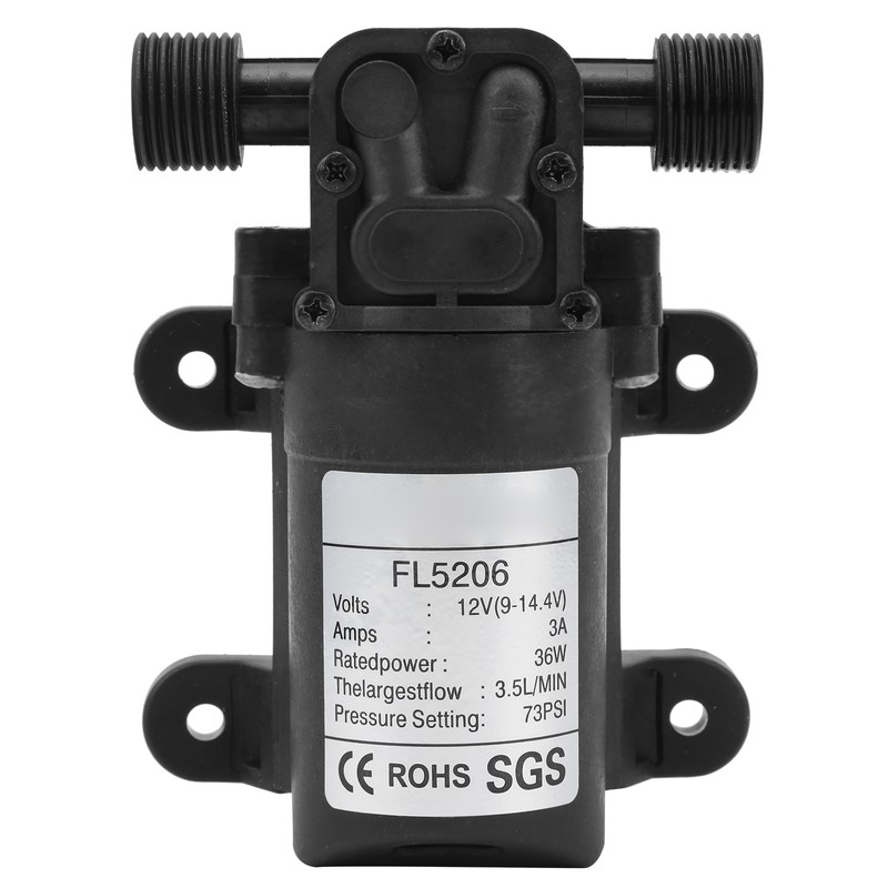 Diaphragm Water Pump Electric Mini Pumping Tool 73PSI 3.5L/MIN G1/2in