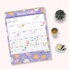Ospelelf Wall Calendar 2025-2026 Monthly Large Pad Planner with Protective