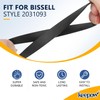 KEEPOW Vacuum Belt Replacement Compatible with Bissell PowerForce Helix Turbo