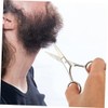 SAFIGLE Beard Grooming Tool Set Stainless Steel Eyebrow Scissors Comb