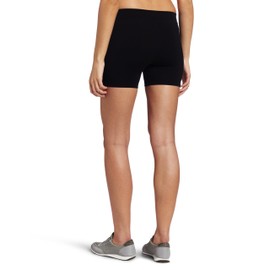 Danskin Women's Five Inch Bike Short, Black, Medium