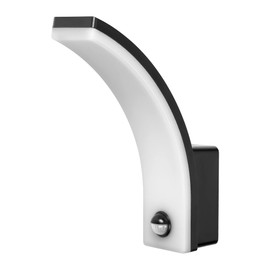 Adviti FRENIT LED Outdoor Light with Motion Sensor Outdoor and Indoor Lux Light Intensity Control and Time Lighting Time Setting IK 10 (Black)