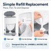 OFTY 6-Pack Diaper Pail Refill Bags for JANIBELL AKORD 330,