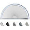 Arch Window Shade Blackout Cellular Shades Half Circle Moon Window