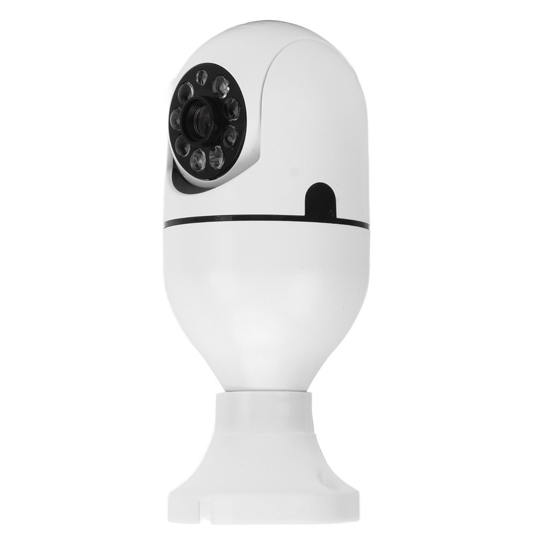 E27 Light Bulb Camera 1080P 360° Rotation Wifi 2 Way