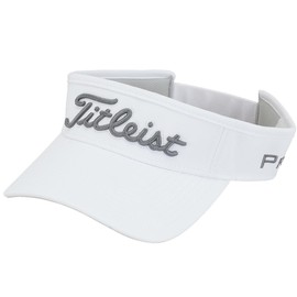 Titleist TH25VTPN2 Men's Tour Performance Visor, White x Charcoal