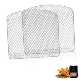 GSZN Air Fryer Oven Shelf for Chefman 6.3QT 4-In-1 Digital Air Fryer Oven, Upgraded Dehydrator Rack Grill Crisper Plate Tray Insert Grate Grid for 6.3QT Chefman Air Fryer Oven, Dishwasher Safe
