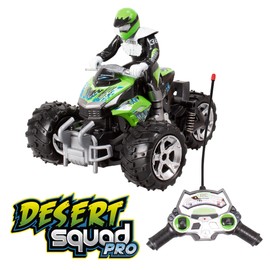 Xtrem Raiders Desert Squad Pro: Remote Control Cars For Kids +6 Years | Rc Car | Radio Controlled Cars | Off Road Tyres | Exterior And Indoor Use | Quad
