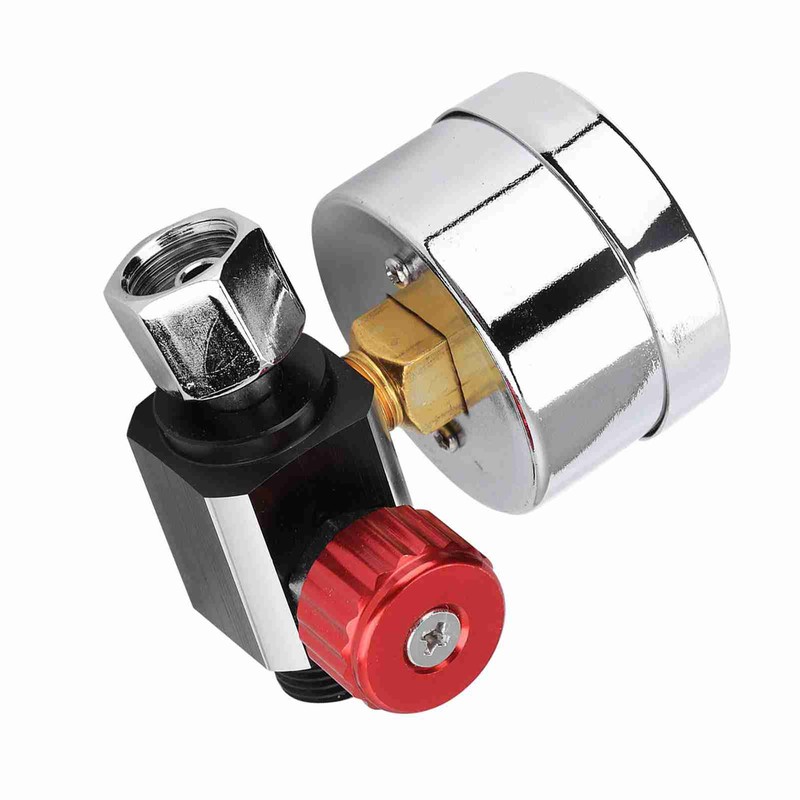Air Pressure Regulator Gauge Adjustable Spray Gun Instrument Pneumatic Tool