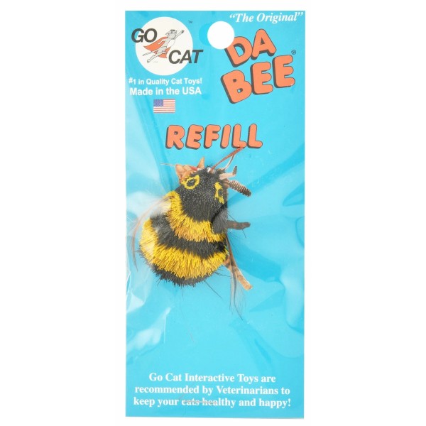 Go Cat Feather Toys Da Bee Refill - Bee Toy
