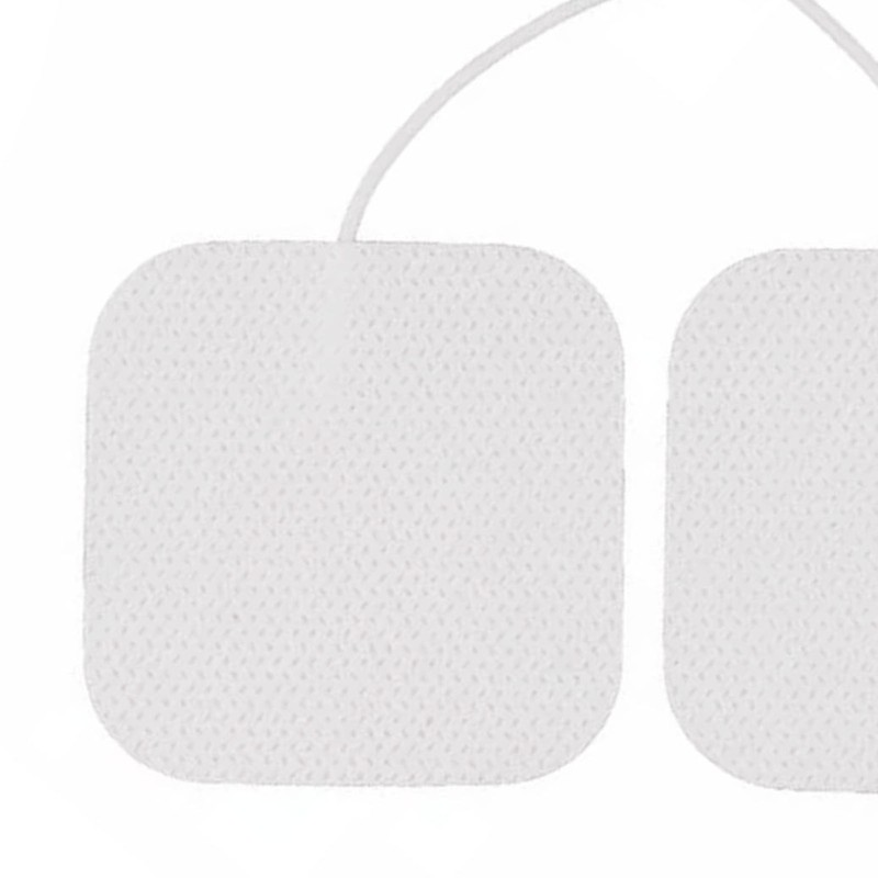 40pcs 2mm Aperture Electrode Massage Patches Self Adhesion Replacement Massager