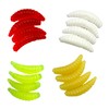 JSHANMEI 220PCS/Box Carp Fishing Tackle Box Artificial Plastic Fake Baits