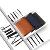 Multi-purpose nail care set, 16 types of nail and toenail clippers Brown WFLNFYR / 다용도 네일케어 세트 손톱발톱깎이 16종 브라운WFLNFYR