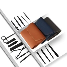 Multi-purpose nail care set, 16 types of nail and toenail clippers Brown WFLNFYR / 다용도 네일케어 세트 손톱발톱깎이 16종 브라운WFLNFYR