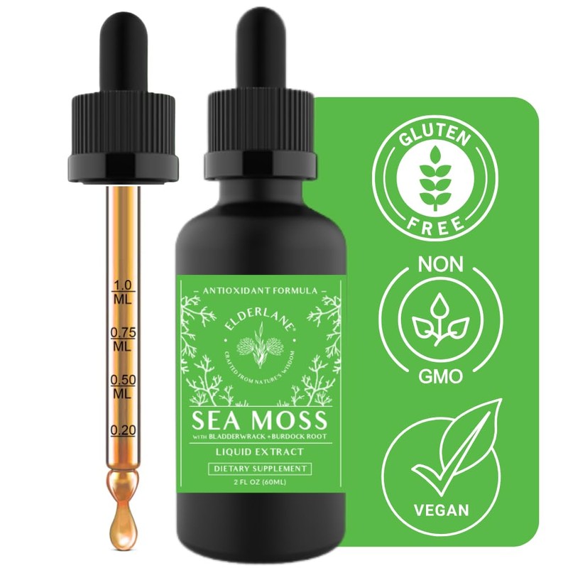 Elderlane Elderlane Unflavored Sea Moss Drops