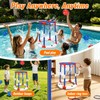 Mocuba Floating Pool Basketball Hoop, Water-Fillable Stable Base