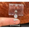 Dragonfly 14 Gauge Dragon Fly Belly Button Ring Stainless Steel