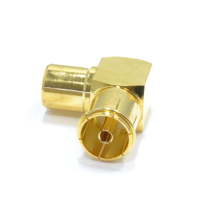 kenable RF Right Angle Adapter Plug to Socket For TV