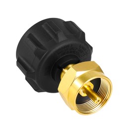 Hooshing Propane Refill Adapter for 1lb Propane Tanks QCC1 Regulator Valve Fits QCC1/Type1 Propane Tank, Pack of 1
