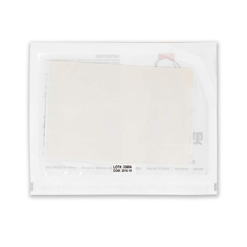 Tatu-derm Tattoo And Permanent Makeup Aftercare Rolls/Sheets- Sterile And Made