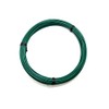 1/16" Coated to 3/32" Diameter, 7x7 Construction, Green Vinyl Coated