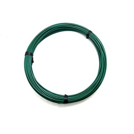 1/16" Coated to 3/32" Diameter, 7x7 Construction, Green Vinyl Coated Cable: 50, 100, 250, 500, 1000, 2500 Ft (50 ft Coil)